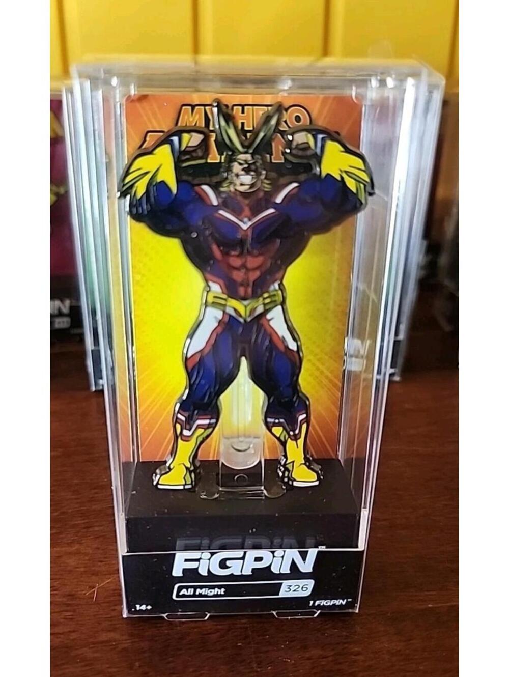 FiGPiN My Hero Academia All Might #326 Collectable FigPin